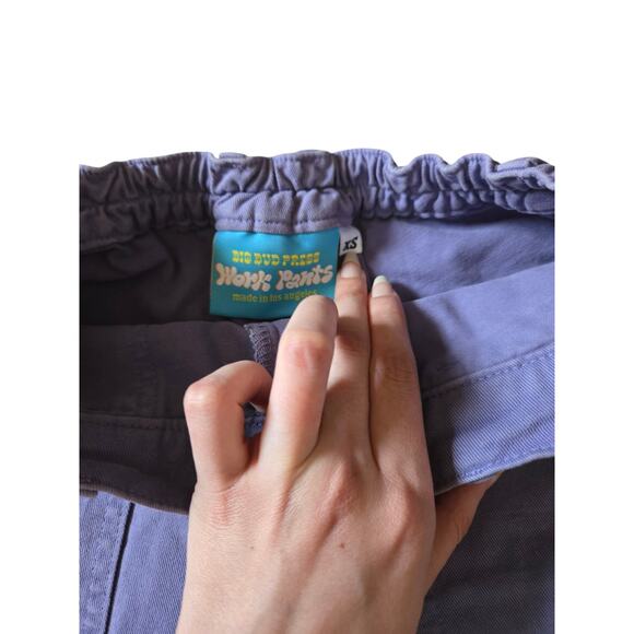 Big bud press purple denim shorts with pockets, size xs - Picture 3 of 3